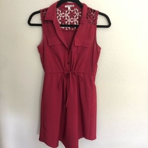 Maroon dress